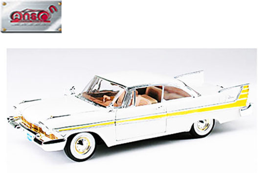 Anson 1/18 1957 Plymouth Fury White